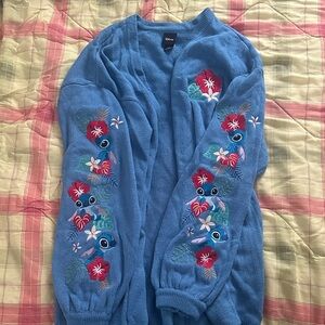 Disney Floral Stitch Cardigan